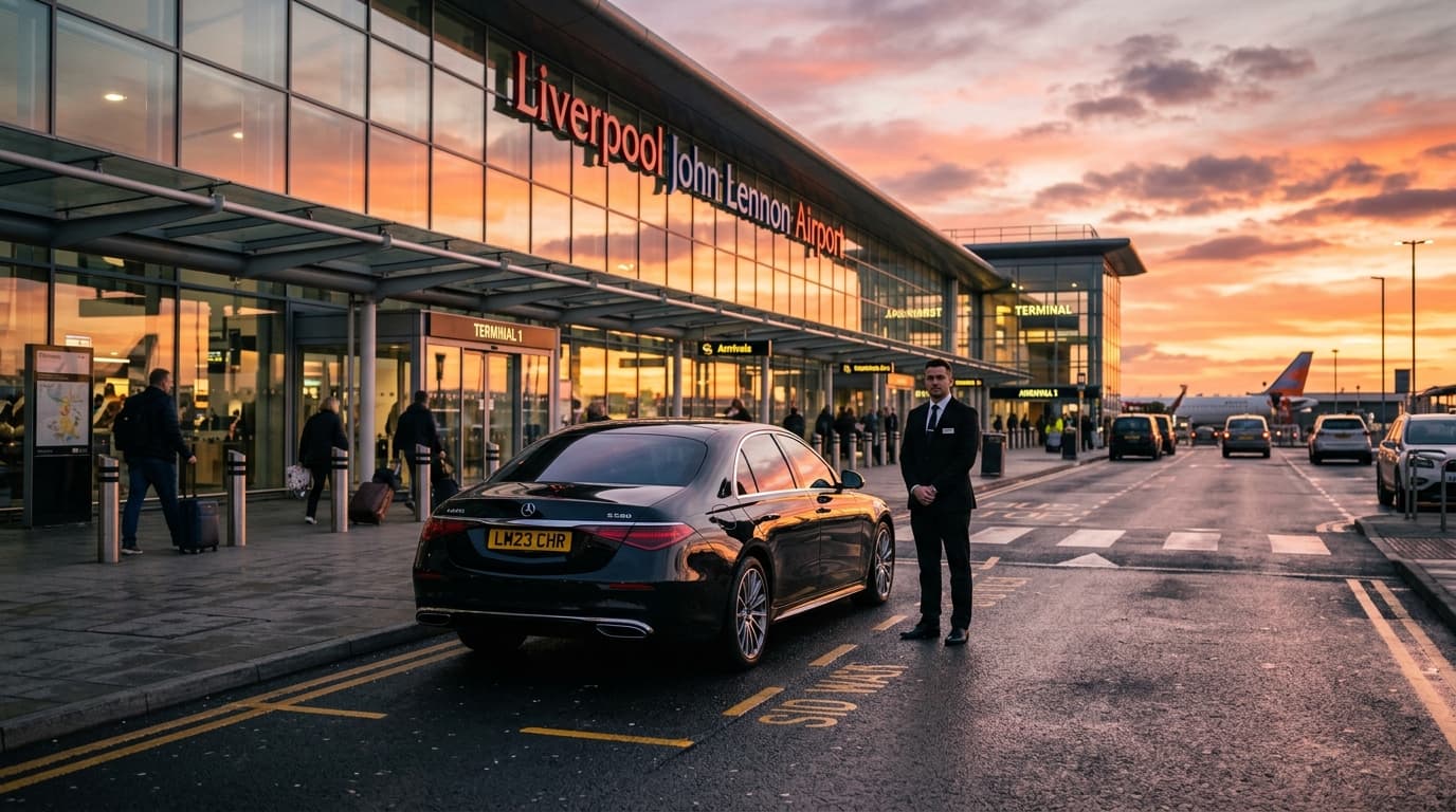Liverpool John Lennon Airport Chauffeur Transfer